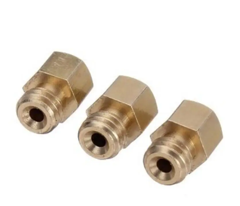 KuaiJieWei 3D printer 0.2mm 0.3mm 0.35mm 0.4mm 0.5mm 3D Printer Extruder Brass Nozzle Sprinkler Head