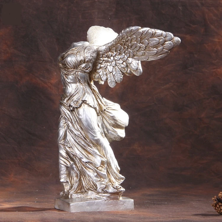 Ancient Greece Winged Victory Of Samothrace Sculpture Handmade Resin France Louvre Nike Goddess Statuette Artwork Ornament Craft Victory Aliexpress