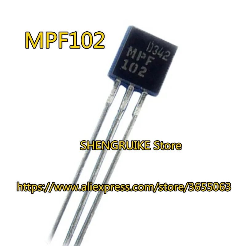 10pcs/lot MPF102 TO-92 MOS field effect transistors MPF 102 |