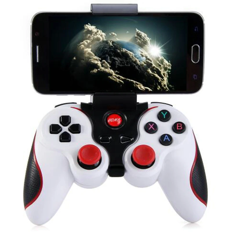 

2018 T3 Wireless Bluetooth Game Controllers For Android/IOS Smart Phone Bluetooth Gamepad For 3D Glasses VR Game Controller