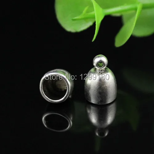 

100pcs/lot Cord Crimp End Caps Buckle Tips for Necklace Bracelet Ropes Cords Connectors Clasp,DIY Accessories 12x8mm (K00526)