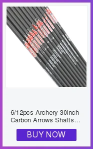de carbono archery eixo flecha arco tradicional longbow caça acessórios