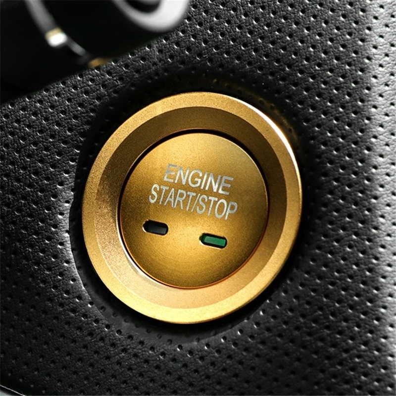 

Decorative Automobile Automovil Button Ignition Interior High-grade Modification Accessories Car Styling 18 19 FOR Cadillac XT5