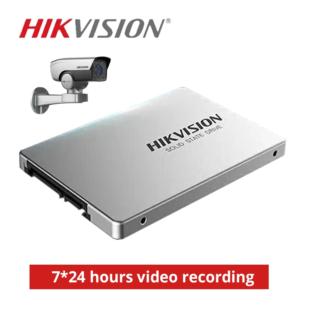 SSD HIKVISION камера HDD V100 1 ТБ 512 г 1024 Внутренний твердотельный диск SATA для видео наблюдения Рабочий стол для ноутбука