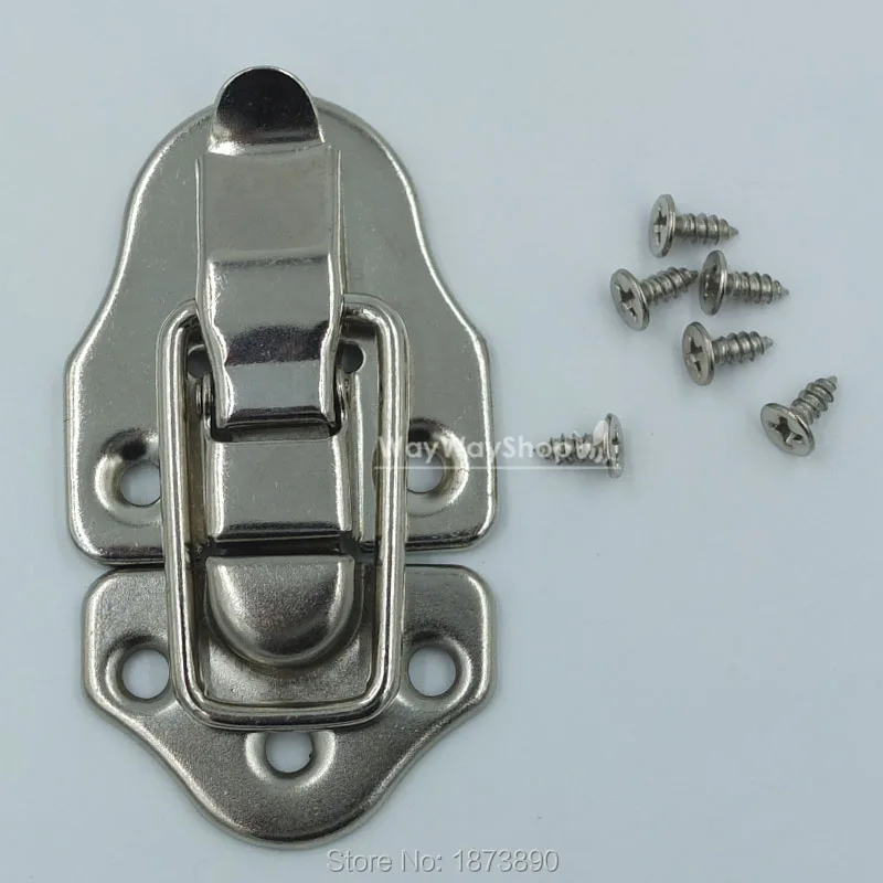 

7 Sets Toggle Case Catch Latch Trunk for Drawbolt Closure Box Bag Nickle