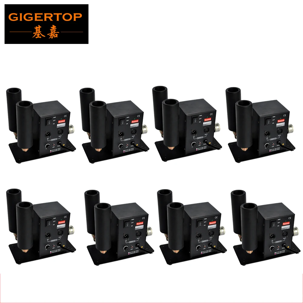 8pcs/lot Stage Co2 Jet Machine DMX 2CH Carbon Dioxide Disco Jet Effect ...
