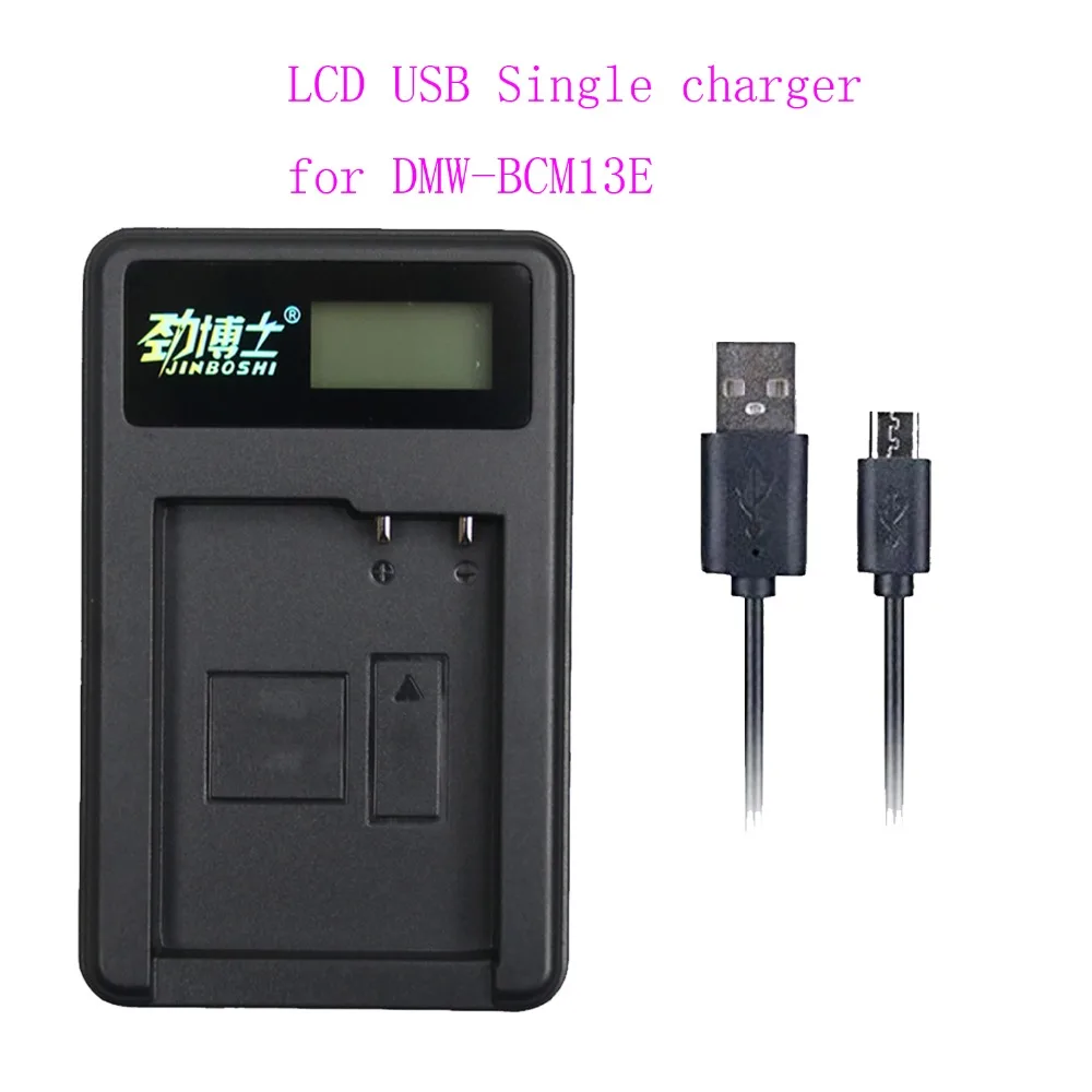 DMW-BCM13E DMW-BCM13 BCM13 LCD USB одно зарядное устройство для Panasonic Lumix DMC-TZ60 DMC-ZS27 DMC-ZS30 DMC-ZS35 FT5 LZ40