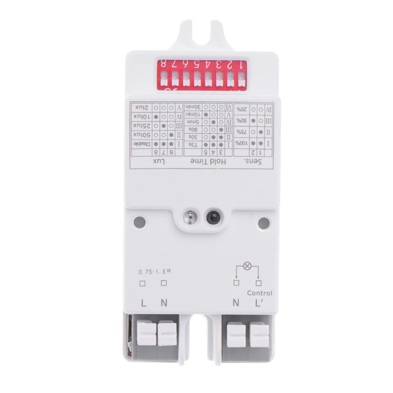 Новый AC220V 240V 50/60 Гц Микроволновая печь Радар Сенсор тела Детектор движения для
