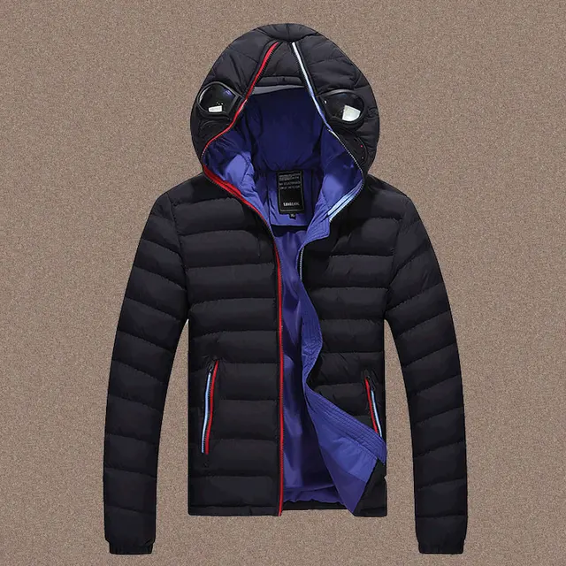 Winter Parka Men Warm Jacket Outerwear Padded Hooded 2016 Brand New