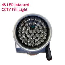 Инфракрасная CCTV камера заполняющий светильник высокой мощности IR 48 светодиодный осветитель 850nm Массив светодиодный 30 м водонепроницаемый инфракрасный светодиодный светильник