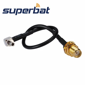 

Superbat CRC9 Male Plug Right Angle to SMA Bulkhead Female Jack RG174 15 cm for 3G Huawei Modem WHOLESALE