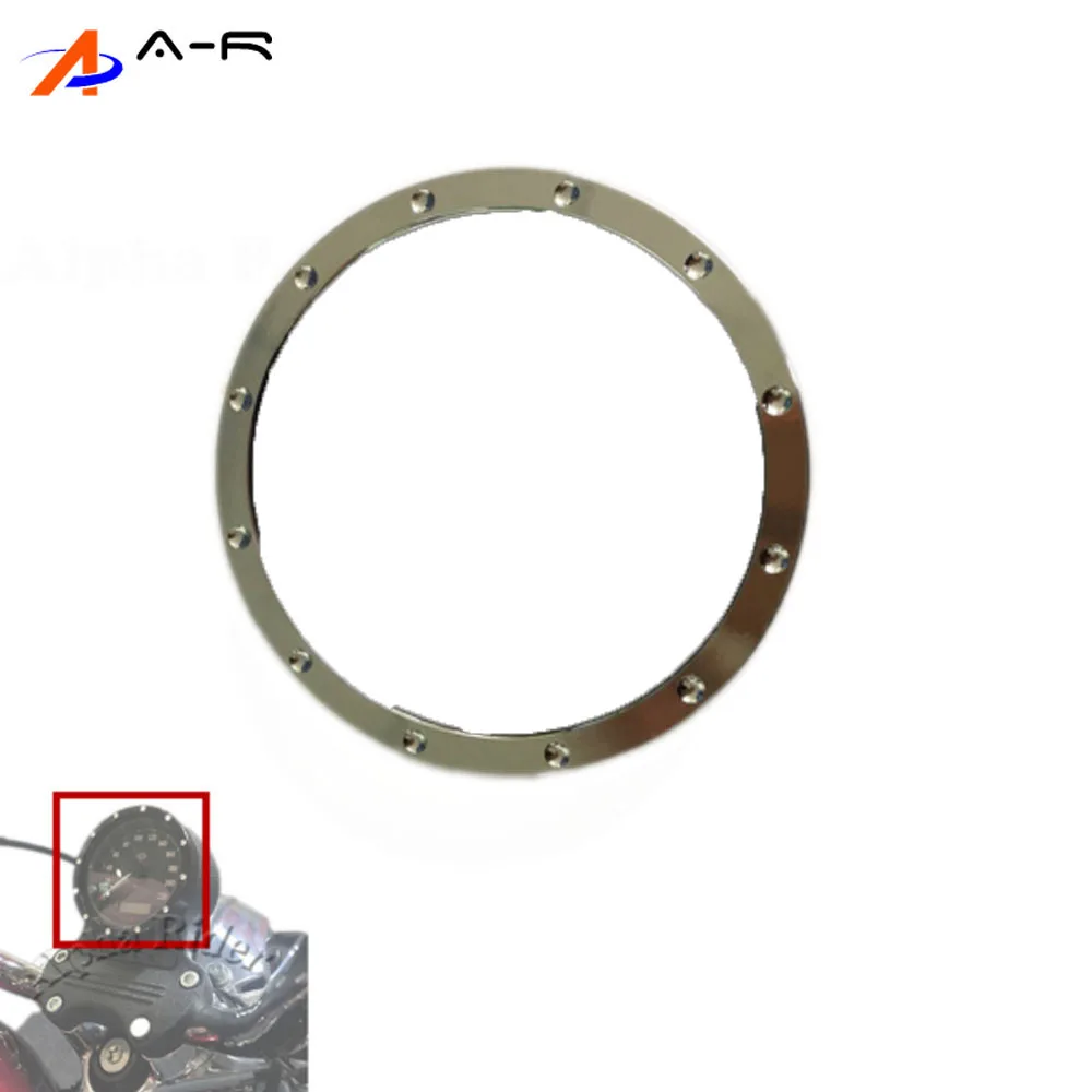 

Speedometer Bezel Trim Gauge Ring Cover Case for Harley Davidson XL883 XL1200 XL 883 883N 1200 Dyna Street Bob Fat Boy Cafe Race