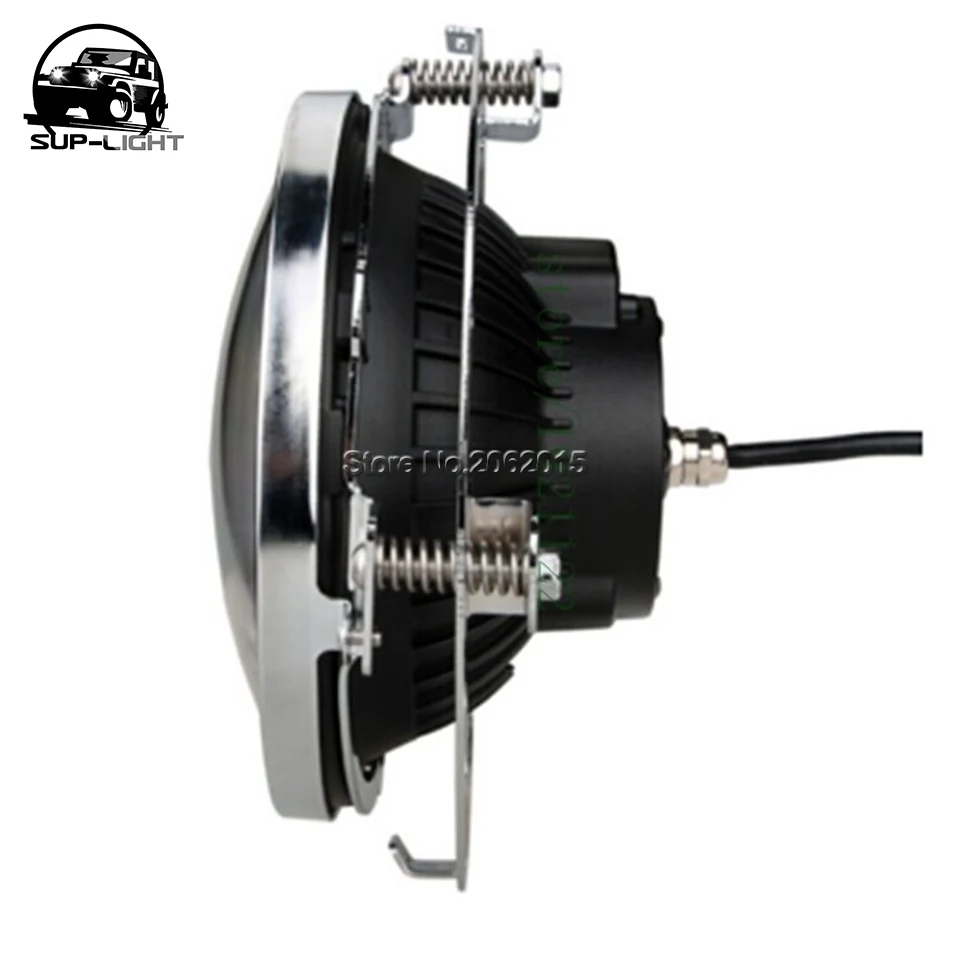 1 шт. хромированная 7 дюймовая светодиодная фара Круглый удлинитель монтажный