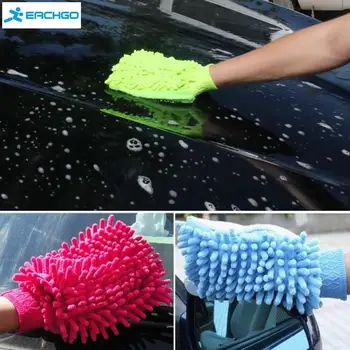 

New hot selling Super Mitt Microfiber Car Wash Gloves Washing Cleaning Anti Scratch car washer Household care brush