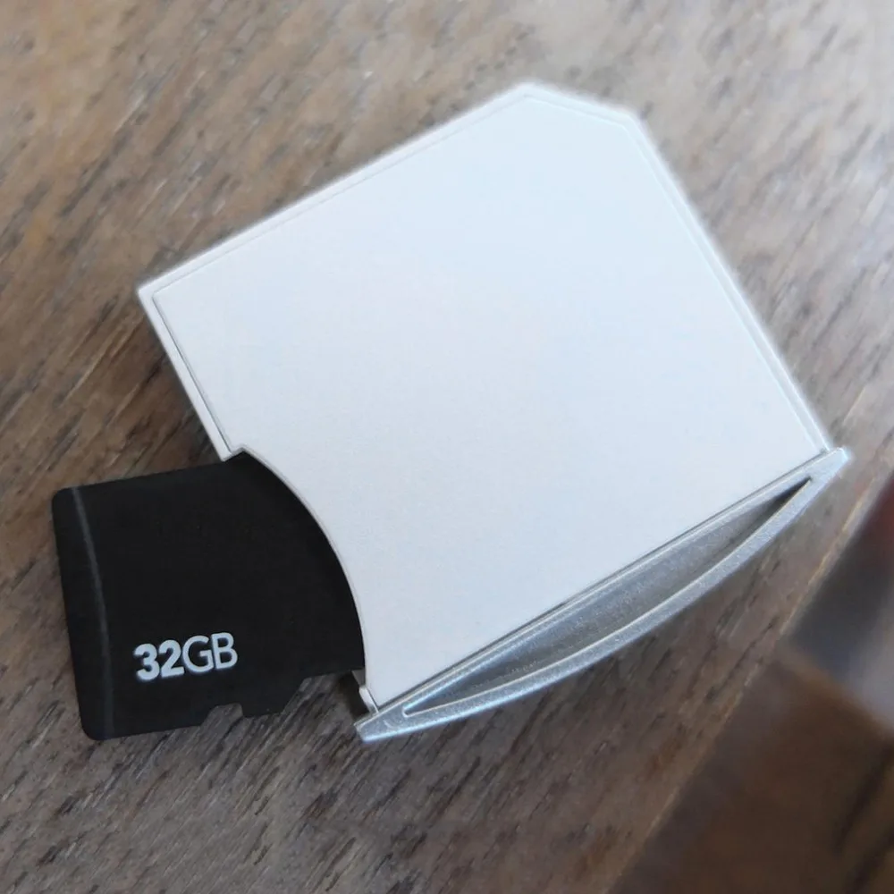 NEW Portable Mini Short SDHC TF SD Card Adapter Flash Drive for MacBook Air Up to 2