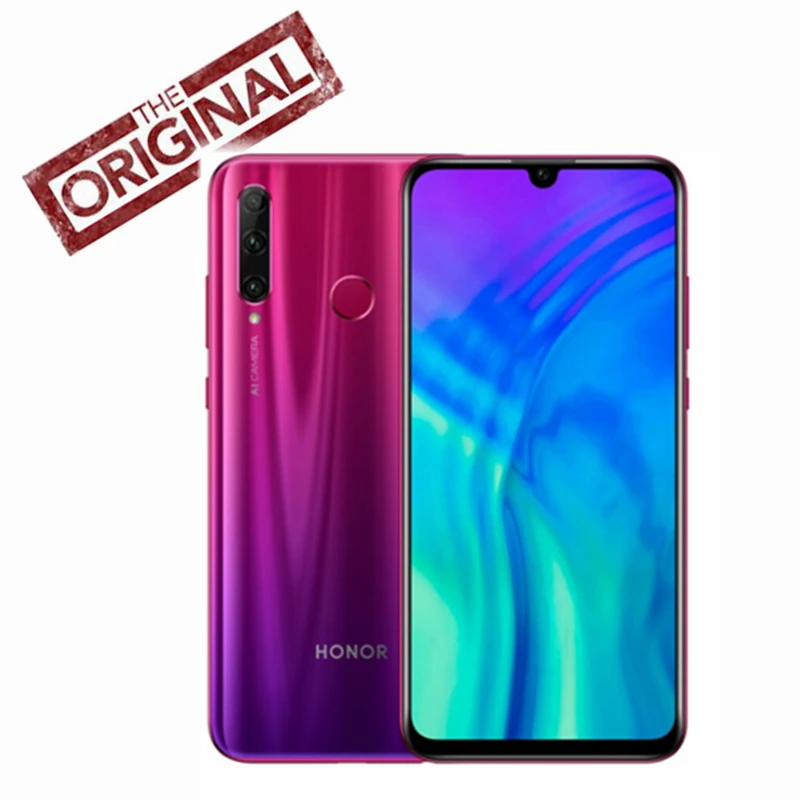 

Global Rom Honor 20i Original Honor 20 lite Mobile Phone 6.21inch Hisilicon Kirin 7 Octa Core Android 9.0 Face Fingerprint ID