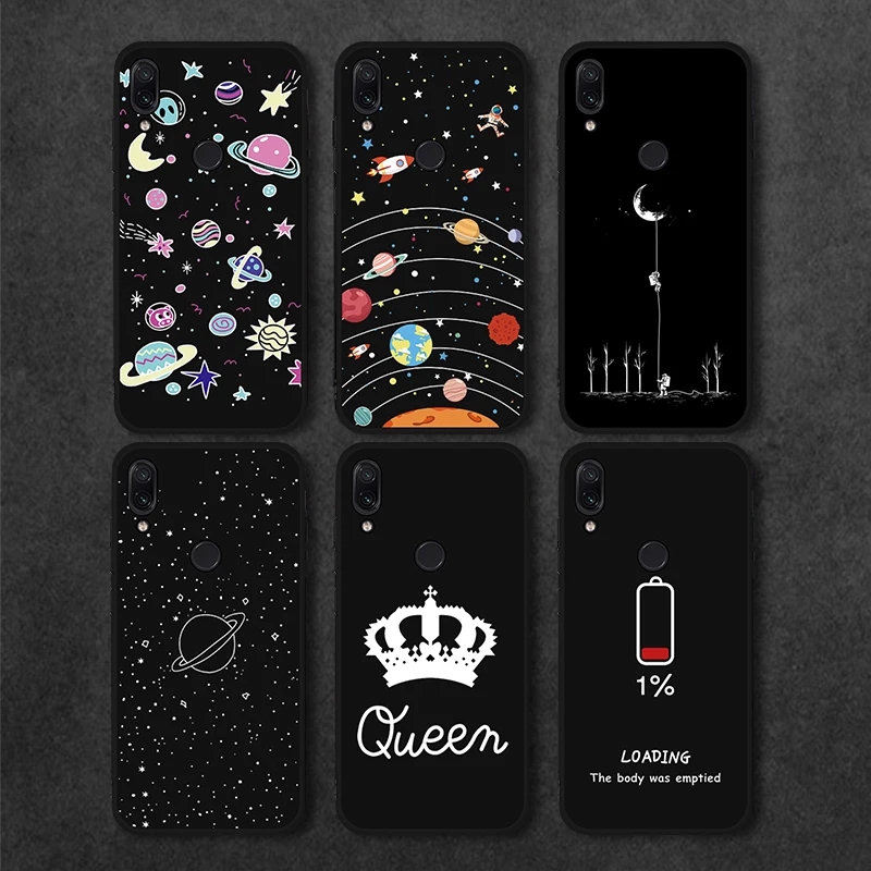 

New Pattern TPU Protective Case For Xiaomi Mi 8 A2 Lite Mi8 Mi9 Mi 9 Phone Housing For Redmi Note 7 Pro Soft Back Cover Coque