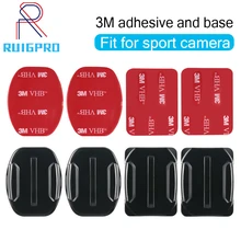For Go pro Accessories Sticker Flat Curved Adhesive 3M VHB Mount surfboard surfaced helmets for GoPro HD Hero 7 6 5 4 3Xiaomi Yi For Go pro Accessories Sticker Flat Curved Adhesive 3M VHB Mount surfboard surfaced helmets for GoPro HD Hero 7 6 5 4 3Xiaomi Yi