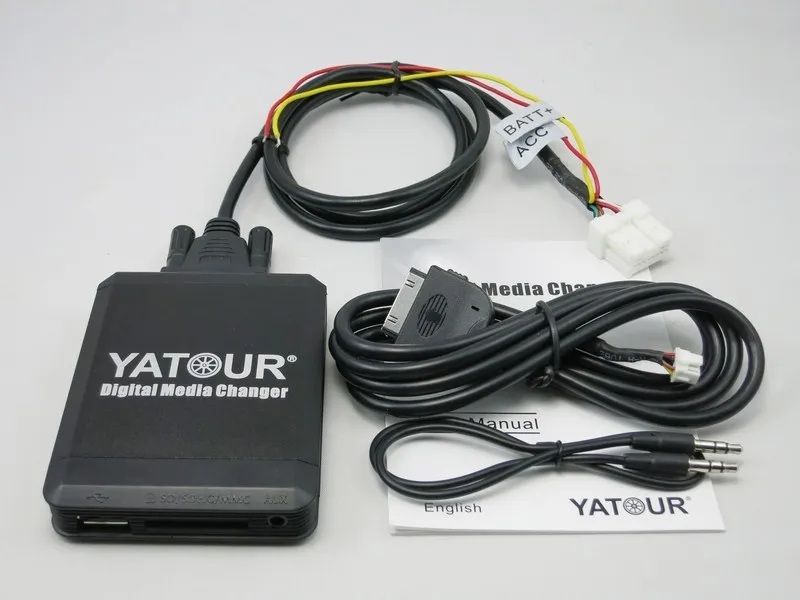 Yatour YTM07 автомобильный аудио цифровой музыкальный CD Changer адаптер USB SD AUX Bluetooth ipod iphone интерфейс для Nissan MP3 Plyer