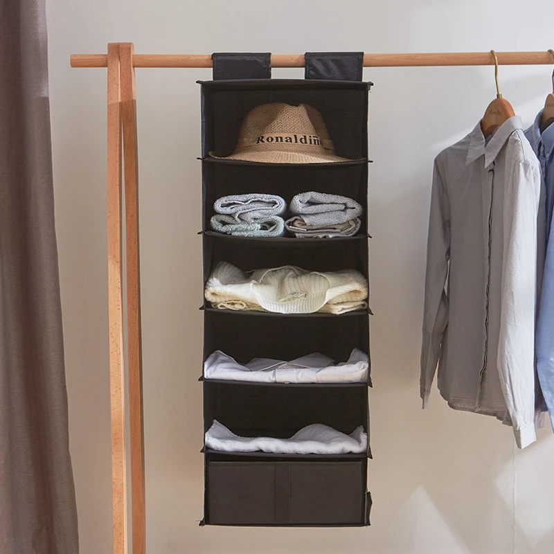 

Large Size Hanging Organizer Oxford Closet Wardrobe Hanging Storage Bag Clothes Underwear Organizer Bedroom Closet Organizer