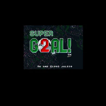 

Super Goal! 2 16 bit Big Gray Game Card For NTSC Game Player Drop Shipping