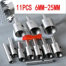 6mm-25mm 11 PCS contas de contas do rosário de fine-dente faca faca faca cortador de carboneto de broca de handebol ferramenta torno de aço de alta-velocidade