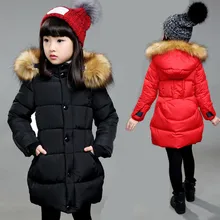 Зимняя одежда с подкладкой из хлопка для девочек пальто теплая стеганая хлопковая куртка пуховое пальто для девочек верхняя одежда для девочек