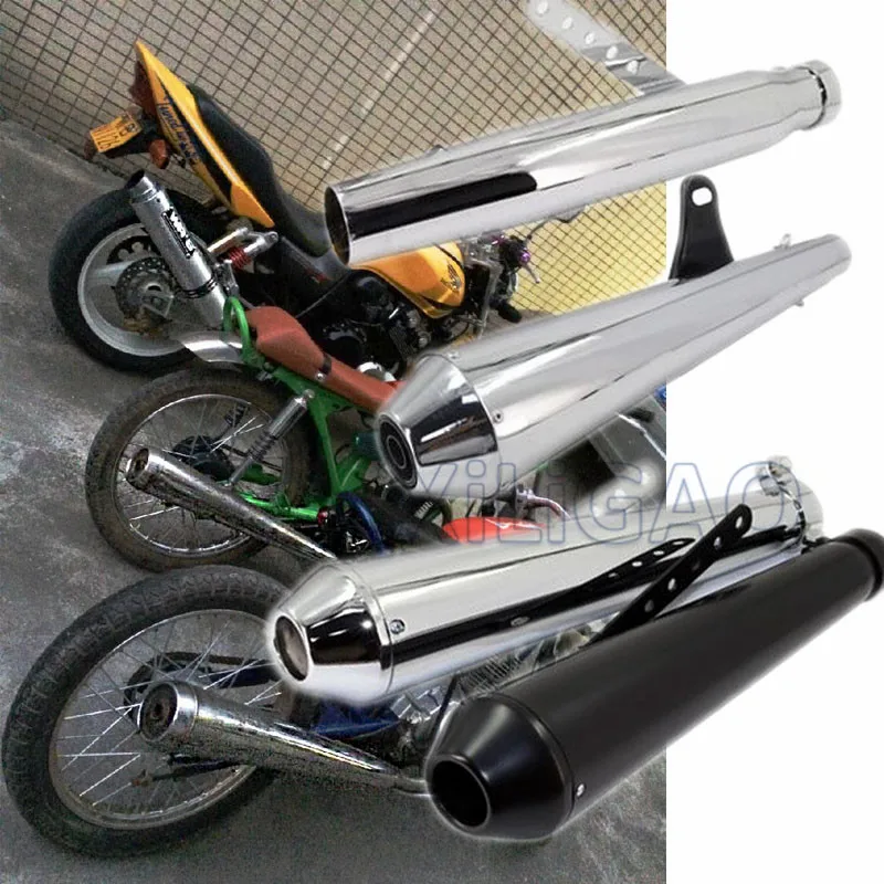 Выхлопная труба для мотоцикла Cafe racer 38/40/43/45 мм Модифицированная CG125 GN125 cb400ss sr400 |