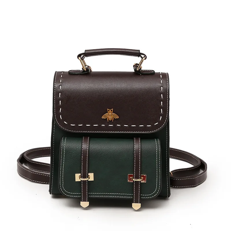 

Arsmundi PU Leather Women Backpack High Quality New Multi-purpose School Bag for Adolescent Students Fashion Shoulder Backpack