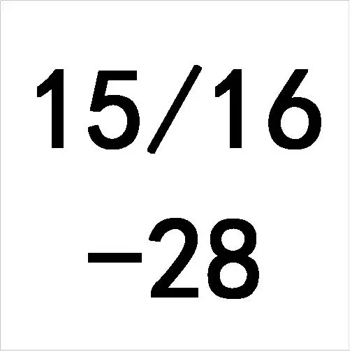 15/16-12 15/16-16 15/16-20 15/16-28 15/16-32 ООН ЧВС правая рука TPI Threading формы обработки 15/16 15/1"-12 16 20 28 32 - Цвет: 28 UN