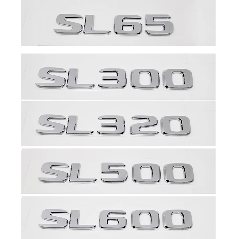 Автомобильный задний Декорации для Mercedes Benz SL65 SL300 SL320 SL500 SL600 AMG W140 W164 Пластик