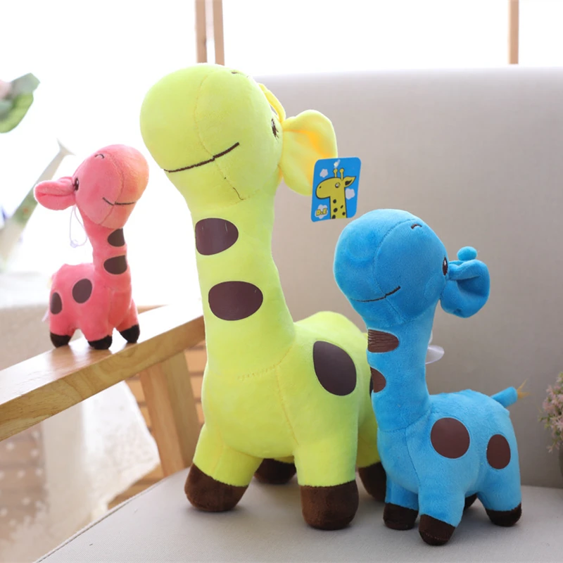 MIAOOWA 1 шт. 25 см Kawaii плюшевая кукла жираф милый олень мягкая игрушка высокого
