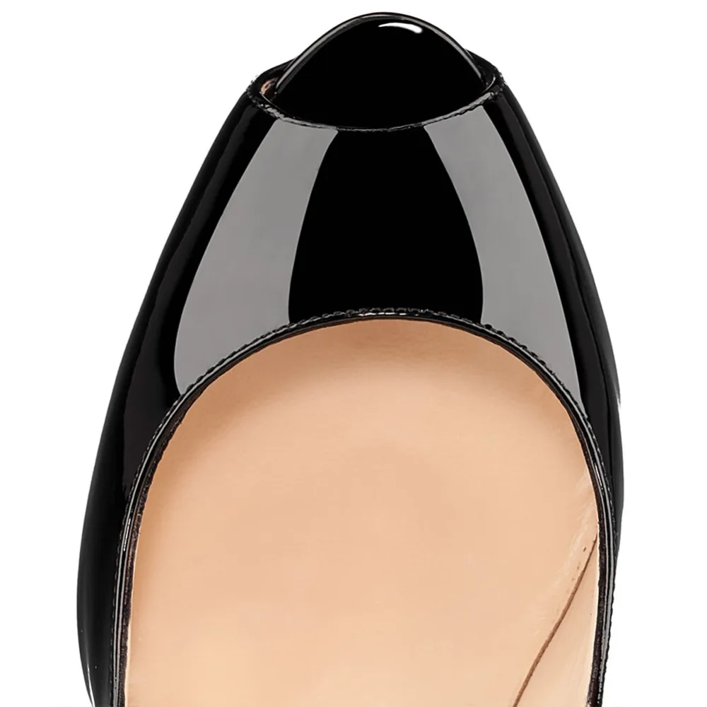 Peep Talons Hauts Robe forme Stilettos Toe Nude Furtado De Arden 12 Nude Chaussures Sexy Cm Pompes black Bureau Printemps Dame 43 2019 Soirée Mode Plate Ptxz8
