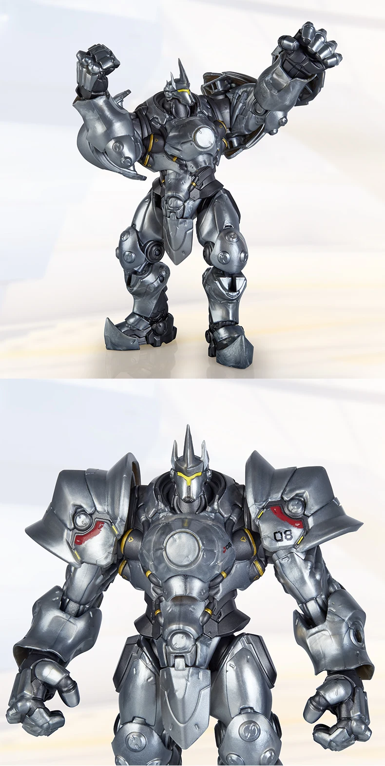 Hasbro Overwatch Ultimates Reinhardt 7,8 дюймов " Коллекционная Фигурка Лидер продаж на рынке для детей 4 лет и старше популярная