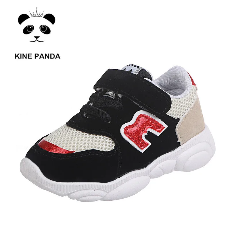 

KINE PANDA 1 2 3 4 Years Old Kids Toddler Shoes Baby Boys Girls Kindergarten Child Casual Sneakers Breathable Running Shoes