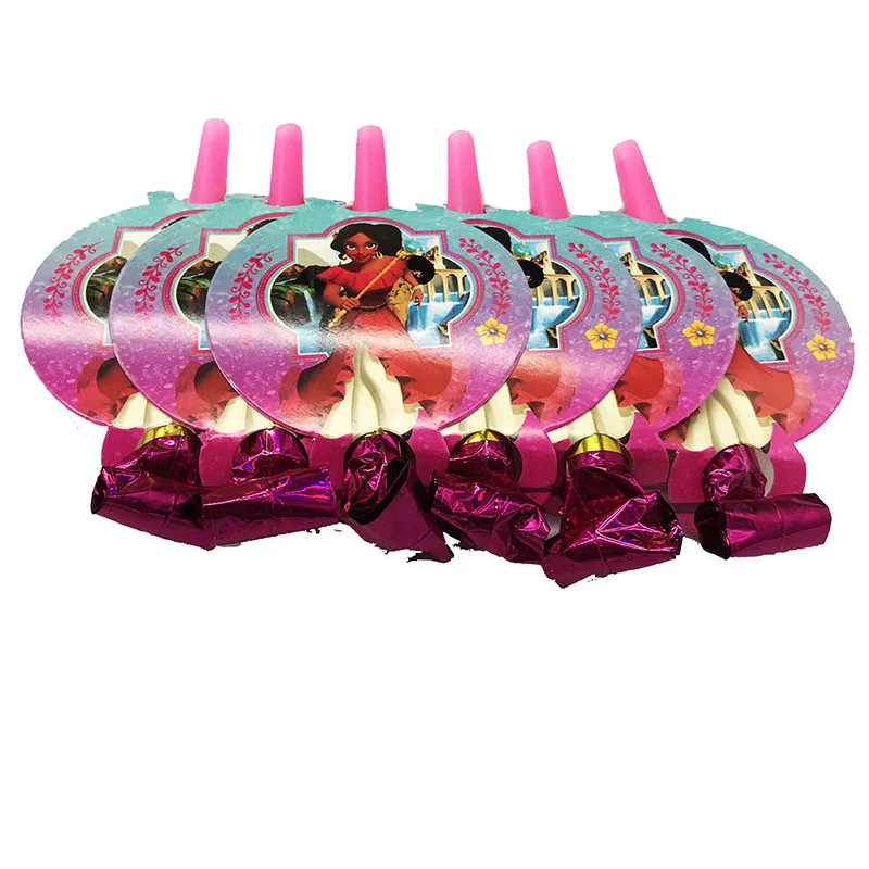 

12pcs Elena theme party noise makers Elena the Avalor theme blowouts Elena the Avalor theme party blowouts