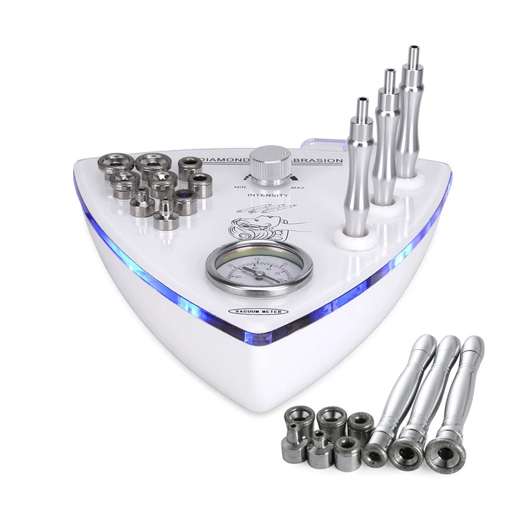  Portable 3 in 1 Diamond Microdermabrasion Machine Diamond Peel Machine