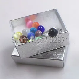 

Free shipping! 925 sterling silver interchangeable stone rings jewelry for woman with 12pcs colorful 8mm stones