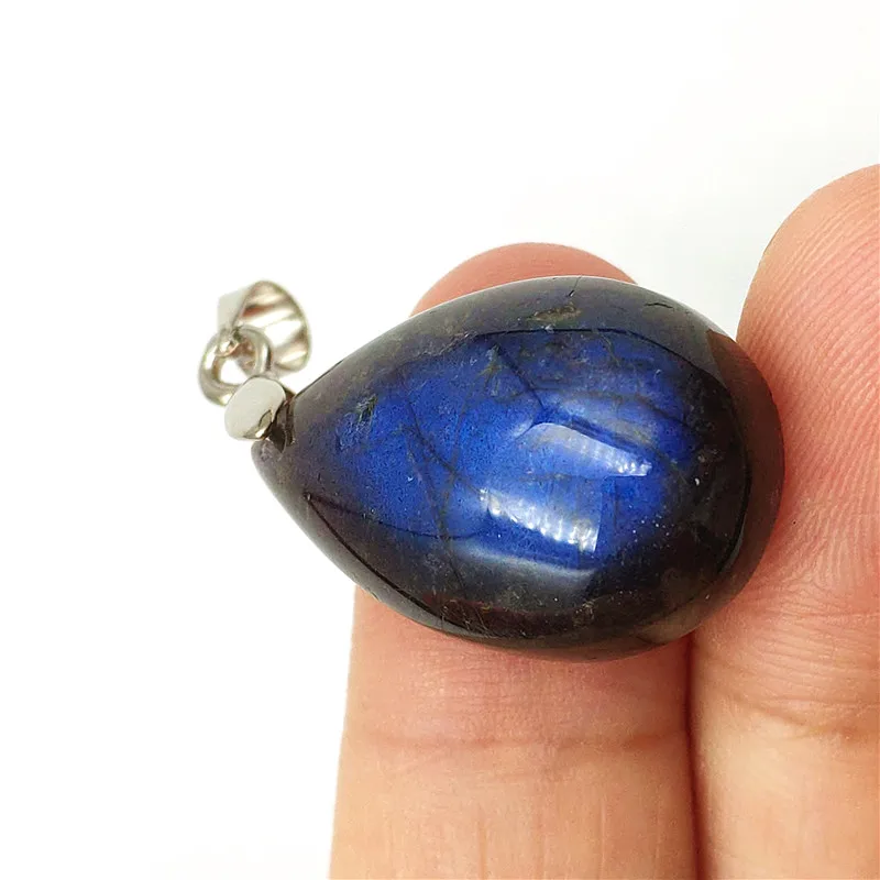 Natural Labradorite Necklace Pendant (2)