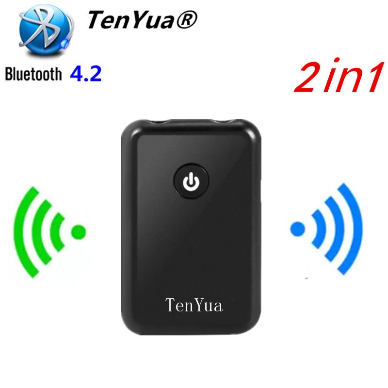 Bluetooth аудио передатчик TenYua приемник 2 в 1 музыкальный адаптер для стереозвука Blutooth