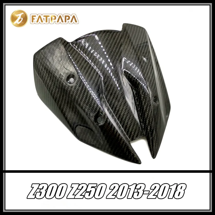 Для KAWASAKI Z300 Z250 2013 2018 Запчасти для мотоциклов обтекатель лобовое стекло из