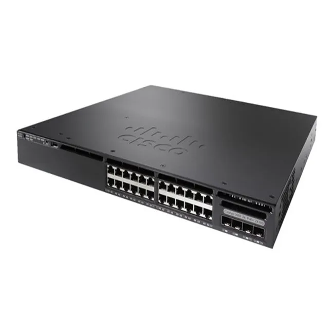 Новый CISCO WS-C3650-24PD-S сети коммутатор Ethernet poe Catalyst 3650 24 порты и разъёмы PoE 2x10 г Uplink IP