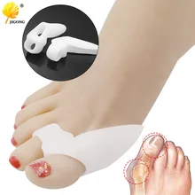 2 шт вальгусная деформация, ортез, прибор для пальцев ног, силиконовая стелька, разделитель пальцев ног