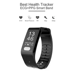 SmartBracelet Фитнес трекер умный браслет монитор сердечного ритма крови Давление SmartBand часы для IOS Android Спорт на открытом воздухе