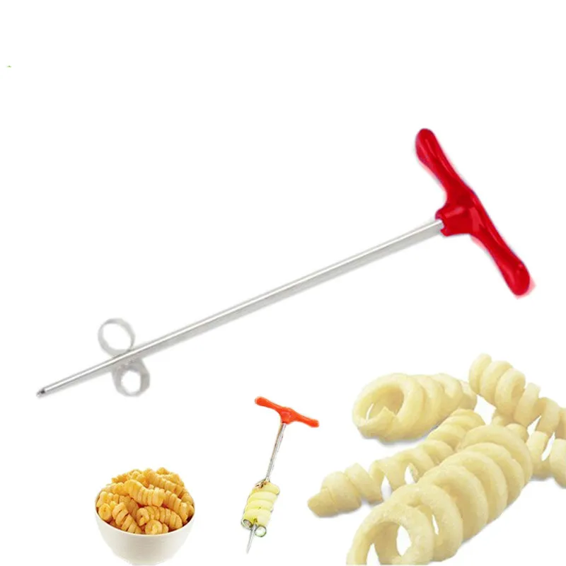 

Magic Rotating Machine Manual Roller Spiral Slicer Radish Potato Spiral Cutter Kitchen Accessories Gadget