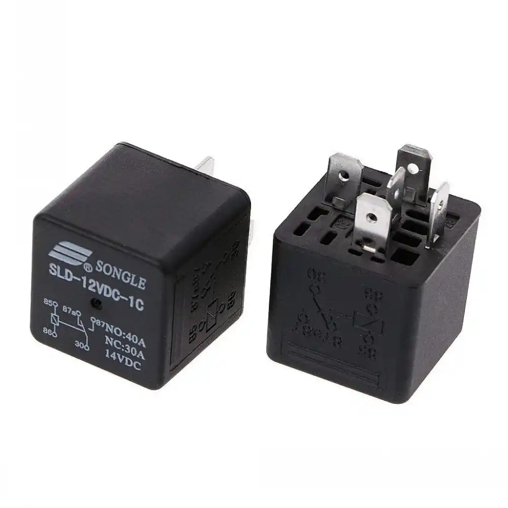 JIANGFBH Relè Universale Relay SLDH-12VDC-1C Un Set di conversione 60A14VDC 5 Piedi Larga Pin Presa Tipo 4142 JIANGFBH Relè Universale Relay SLDH-12VDC-1C Un Set di conversione 60A14VDC 5 Piedi Larga Pin Presa Tipo 4142