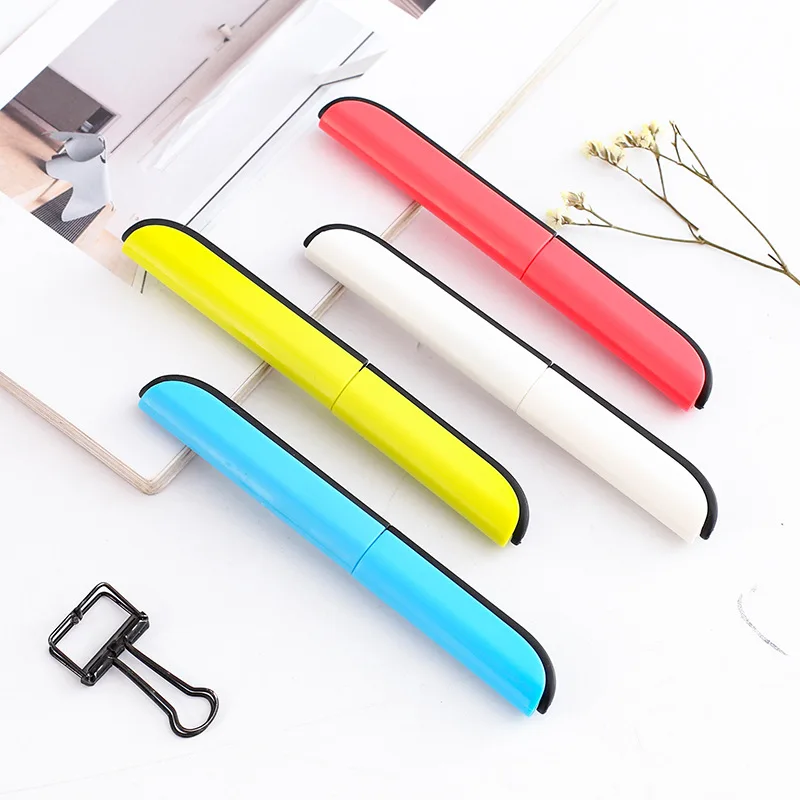 

Deli 0600 Portable Scissors Manual Class Student Paper-cut Scissors Creative Folding Safety Scissors
