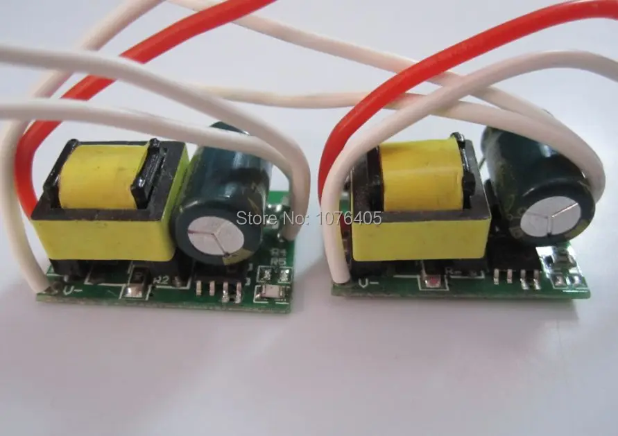 

20pcs/lot DIY 4-5X1W 90-260V 50/60Hz bulb lamp power supply built-in constant current LED driver Wholesale Free shipping