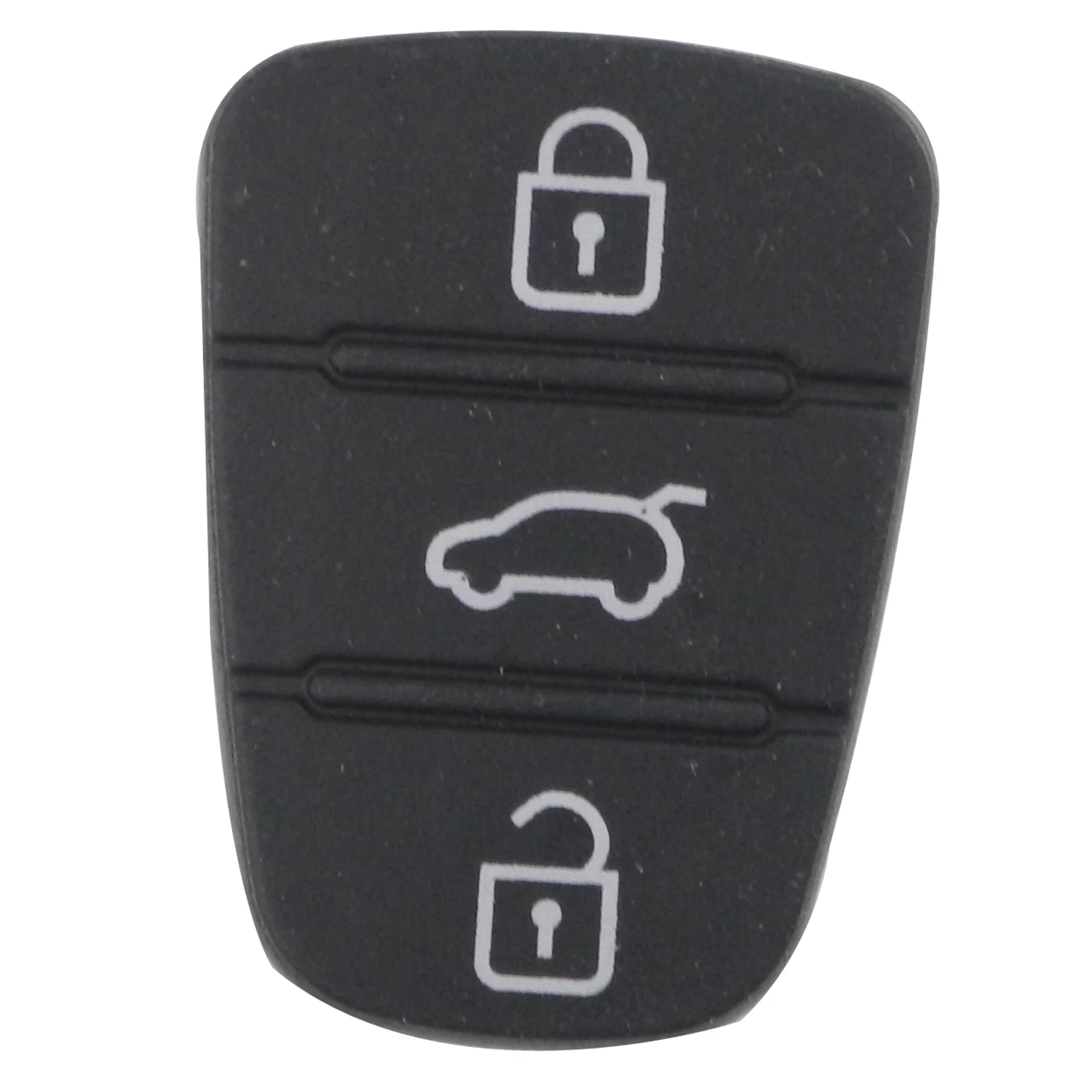 Jingyuqin 3 кнопки Новая замена резиновая накладка Флип складной корпус автомобильного ключа дистанционного управления для hyundai I30 IX35 Kia K2 K5 чехол для ключей