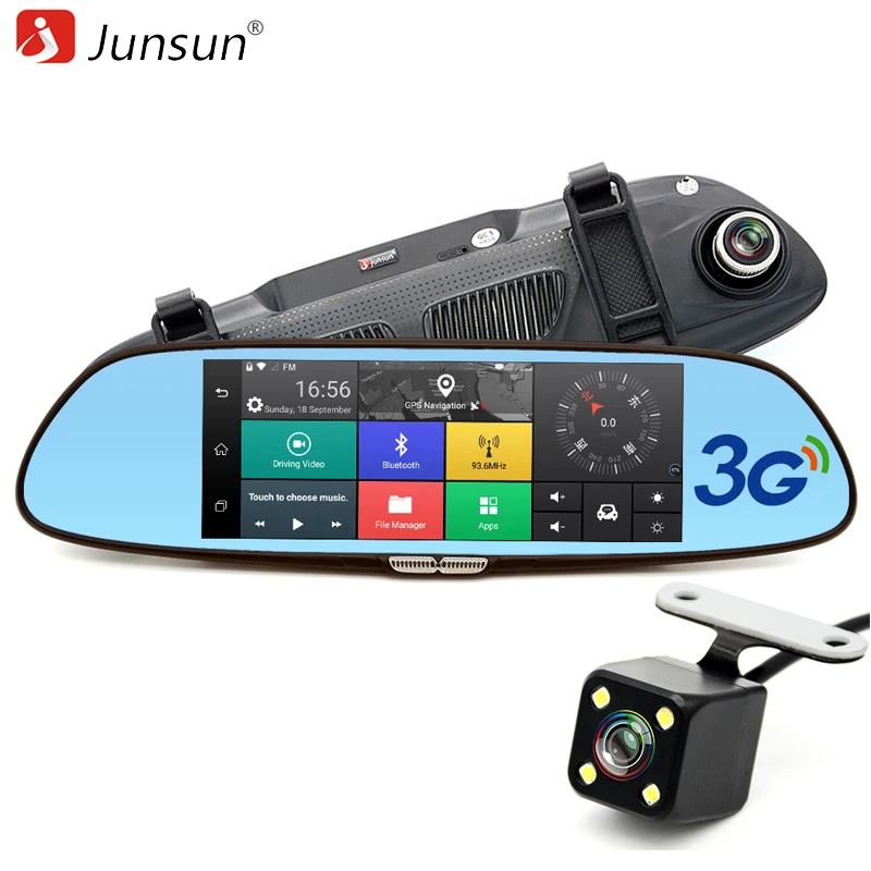 7 3G font b Car b font Camera DVR font b GPS b font Bluetooth Dual